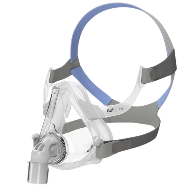 ResMed AirFit F10 Full Face CPAP / BiPAP Mask With Headgear - CPAP ...